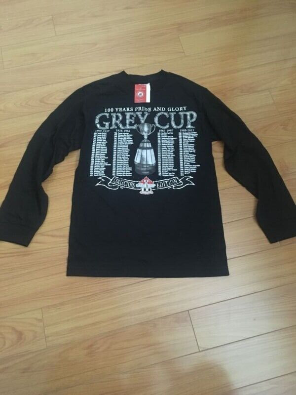 100th Grey Cup long sleeve t shirt Toronto cfl new with tags in Arts & Collectibles in City of Toronto