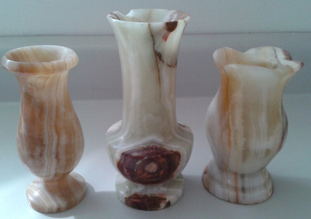 Marble Candle Holders in Arts & Collectibles in Oshawa / Durham Region