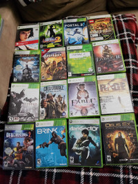 Xbox 360 + gaming clip + 36games