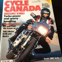 CYCLE CANADA MAGAZINE - 1983 SUZUKI XN85 TURBO