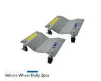 New Geko Vehicle Wheel Dolly Set of 2