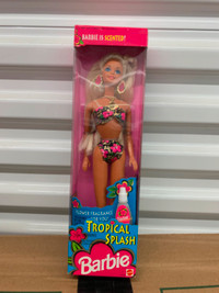 Vintage NRFB ￼Barbie Tropical Splash Doll Mattel 1994