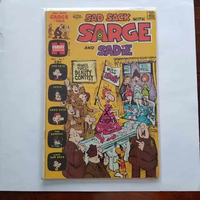 Sad Sack with Sarge and Sadie-Harvey Comics- issue 7 - Sept 1973