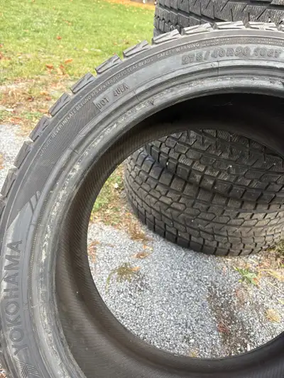 Yokohama Ice guard snow tires used 1 season in excellent condition. $375.00 Priced to sell