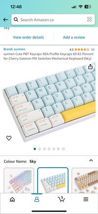 Keys for a mechanical keyboard 