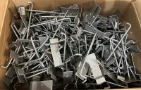 6” Pewter Slatwall Hooks at $.50 cents each