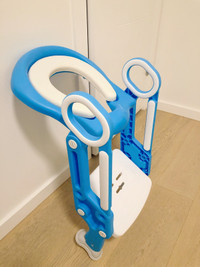 Toddler toilet ladder