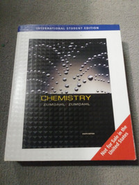 Chemistry, International Edition/Steven Zumdahl