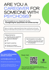 Caregiving for psychosis: An online survey