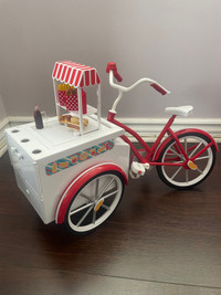 Food bicycle truck , tea cup set