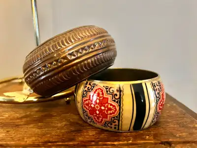vintage bangles 
priced each, View more