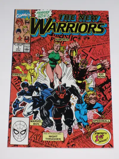 Marvel Comics New Warriors#1 1st series! comic book, View more