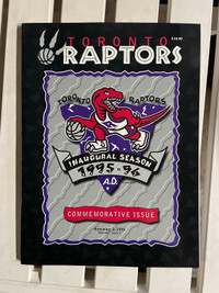 1995-96 Inaugural Season Toronto Raptors Commemorative Issue