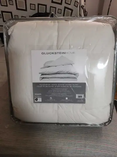 Hungarian White Goose Down Duvet queen size, View more