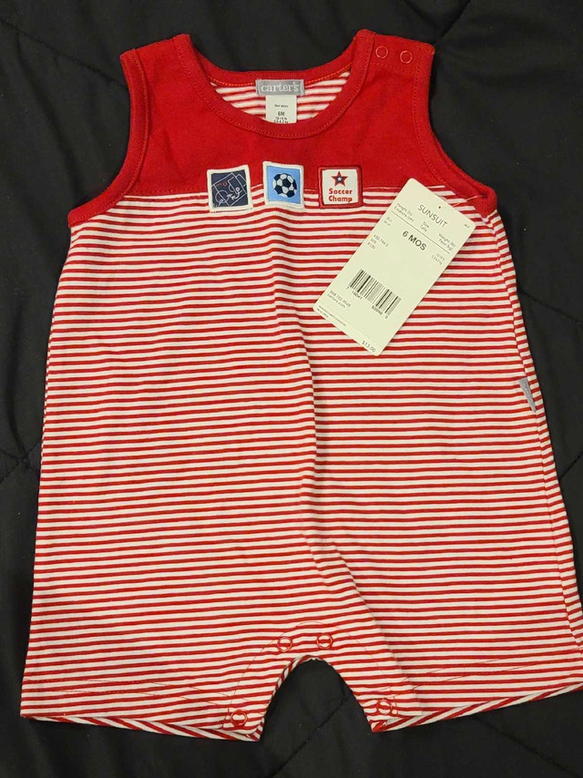 NEW! Carter's 6 Month Baby Romper! in Clothing - 6-9 Months in Mississauga / Peel Region