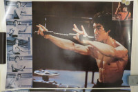 !!! BRUCE LEE Différentes affiches  made in Taiwan des  80 !!!