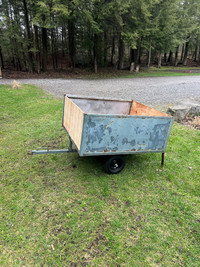 Lawn Garden Utility Cart Wagon Trailer
