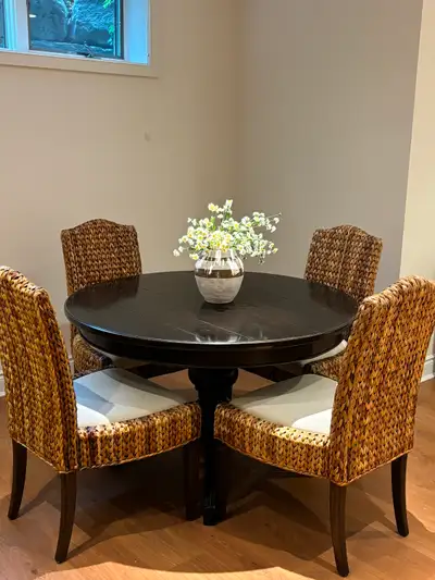 Reduced!! - Solid Wood Dining Room Table, View more