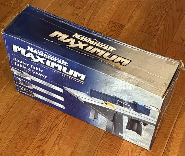 Mastercraft Maximum: Router Table. Brand new. Never used. in Tool Storage & Benches in Mississauga / Peel Region - Image 3