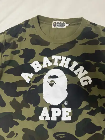 BAPE Shirt Green Camo, View more