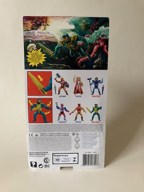 Mer-Man Retro Sealed Mint Origins MOTU Masters of the Universe in Toys & Games in Delta/Surrey/Langley - Image 3