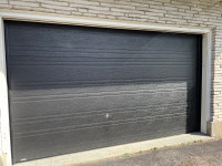 12ft Garage door with side mount opener