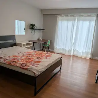 FEMALE TENANT ONLY - Available Sept 16 We have a very big bedroom for rent in the two- bedroom apart...