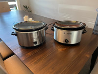 Two Slow Cookers