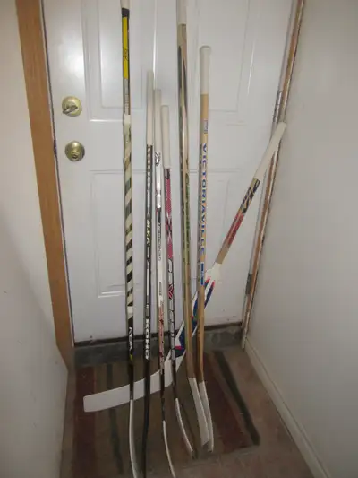 Hockey sticks -Two Left Hand - Fairview Mall area, View more