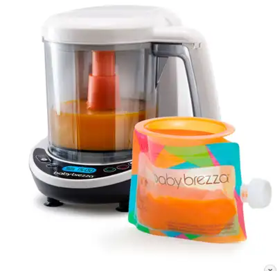 Baby brezza food maker + food pouches