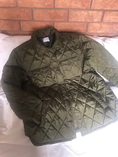 quilted shirt jacket, View more