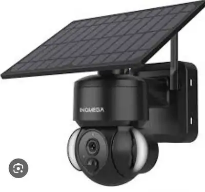 Caméra de sécurité solaire Inomega, View more