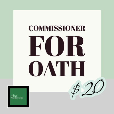 Commissioner of Oath Service, View more