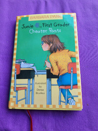 Junie B. Jones  - First Grader Cheater Pants Hard Cover Book