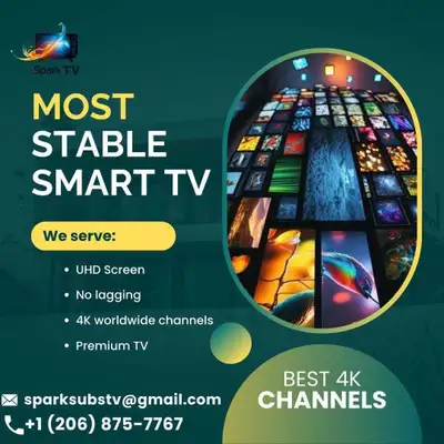 All in one IPTV subscription, View more