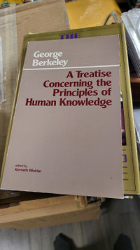 A Treatise Concerning the Principles of Human Knowledge. only $6