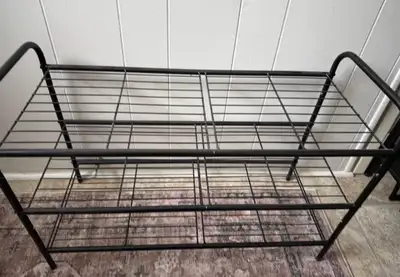Metal shoe rack, View more