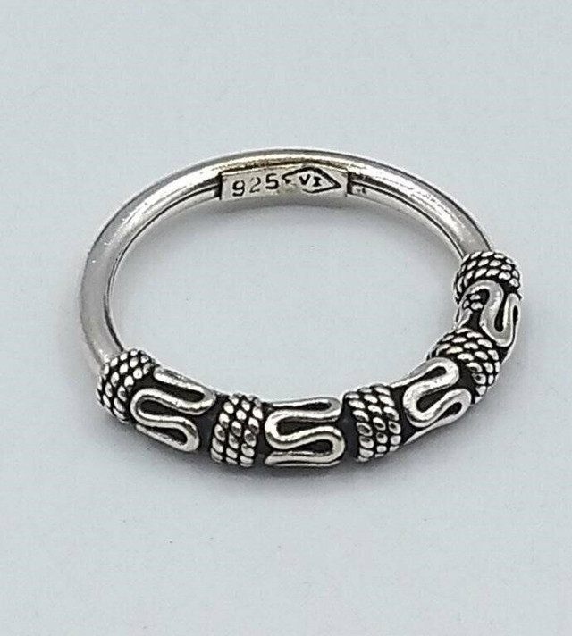 Art4u2enjoy (J) Sterling Silver Ring in Jewellery & Watches in Pembroke - Image 3