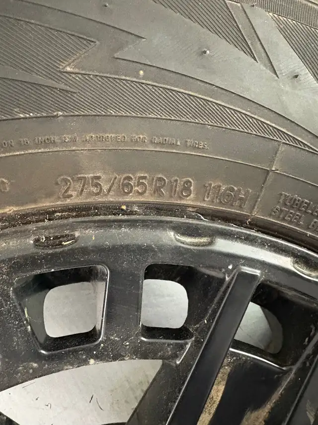 Snow Tires-new off a 2022 Toyota tundra. in Tires & Rims in Pembroke - Image 5