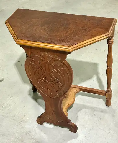 Attractive Side / Hall Table (Walnut Wood), View more