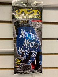 MECHANIX GLOVE Blue  $30.00 per set CASH