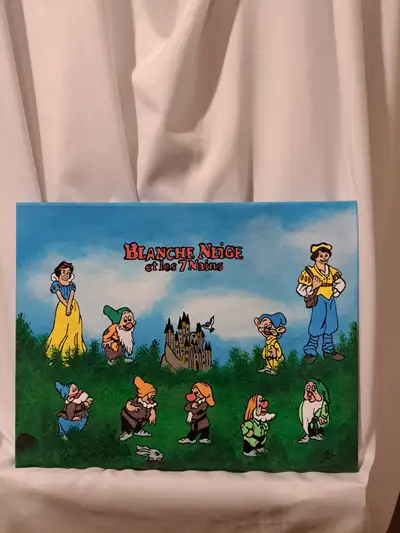 Tableaux neuf fait à la main (à L'acrylique), View more