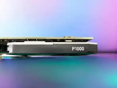 NVIDIA Quadro P1000 4GB graphics card, View more