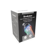 Brookstone 8-in Colour Changing LED Shower Head