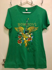 Women's 2010 Bon Jovi Circle Tour tee shirt