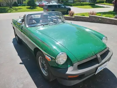 !980 manufacture registered 1981, Certified. 4 speed plus overdrive. Black and tan interior. New :-...