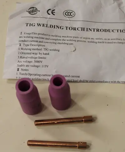 I am clearing an estate, and I am not a welder. I hope that you recognize, and need these The insert...