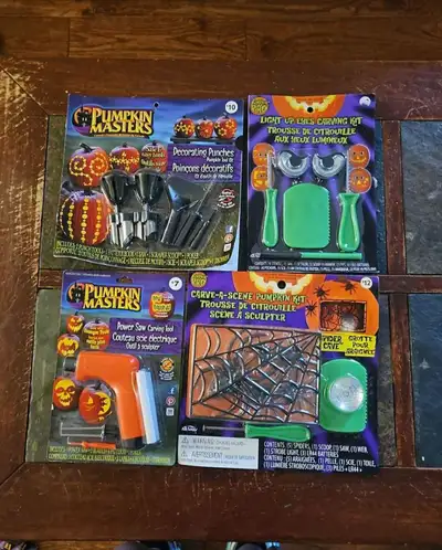 pumpkin master tools and decorative items, View more