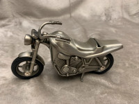 Vintage classic motorcycle Harley Davidson, Indian piggy bank