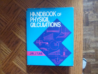 Handbook Of Physical Calculations - Jan J. Tuma Hardcover